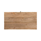 Commode 3 tiroirs en bois de manguier de style Mid-Century Modern