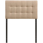 Tête de lit double en tissu Ivory Lily