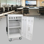 Chariot et armoire de recharge mobile