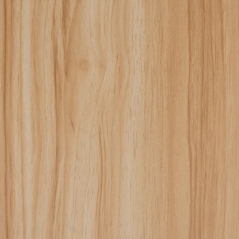 Bibliothèque en bois moderne du milieu du siècle, finition brun naturel
