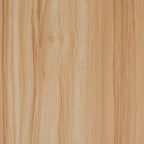 Bibliothèque en bois moderne du milieu du siècle, finition brun naturel