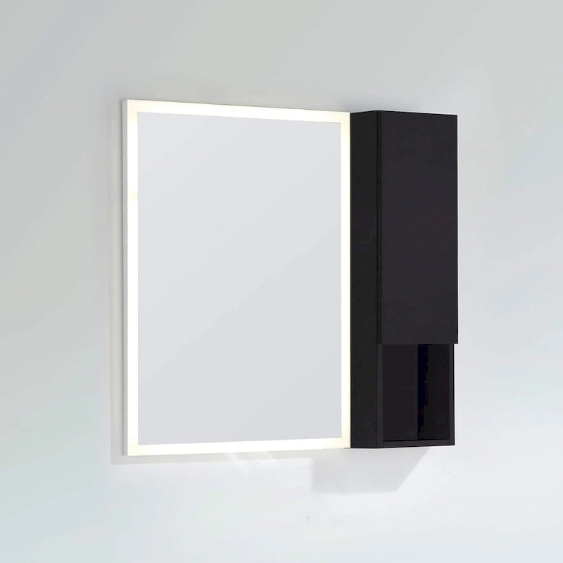 Meuble Colonne Étroit de Salle de Bain avec 9 Compartiments, Unité de Rangement Fine sur Pied