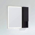 Meuble Colonne Étroit de Salle de Bain avec 9 Compartiments, Unité de Rangement Fine sur Pied
