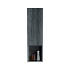 Meuble Colonne Étroit de Salle de Bain avec 9 Compartiments, Unité de Rangement Fine sur Pied