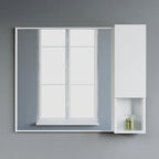 Meuble Colonne Étroit de Salle de Bain avec 9 Compartiments, Unité de Rangement Fine sur Pied