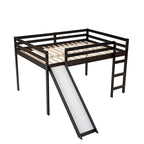 Lit mezzanine Merax avec toboggan