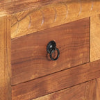 vidaXL Buffet 63x30x75 cm Bois d'Acacia Massif