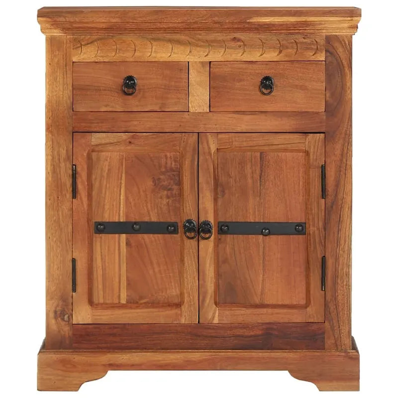 vidaXL Buffet 63x30x75 cm Bois d'Acacia Massif