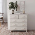 Meuble d'appoint/buffet/console en pin massif avec tiroirs, 79x40x80 cm