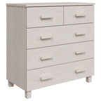 Meuble d'appoint/buffet/console en pin massif avec tiroirs, 79x40x80 cm