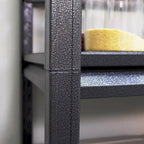 Étagères de rangement à 5 niveaux, étagère métallique robuste, unités de rangement et étagères réglables, étagère de garage de cuisine