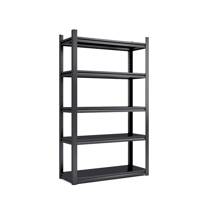 Étagères de rangement à 5 niveaux, étagère métallique robuste, unités de rangement et étagères réglables, étagère de garage de cuisine