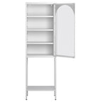 Étagère de rangement à 5 niveaux avec 3 tablettes réglables