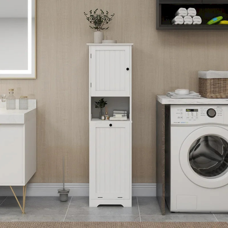 Meuble de tri de linge basculant