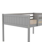 Lit mezzanine bas en bois Harper&Bright Designs avec échelle convertible