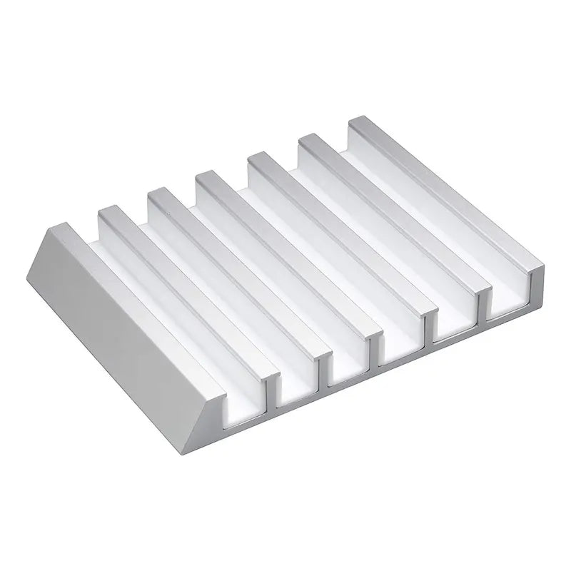 Support pour téléphone et tablette en aluminium, support de bureau minimaliste 13x10x1,8 cm