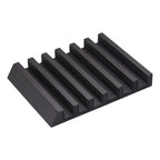 Support pour téléphone et tablette en aluminium, support de bureau minimaliste 13x10x1,8 cm