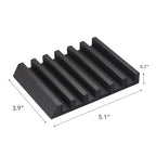 Support pour téléphone et tablette en aluminium, support de bureau minimaliste 13x10x1,8 cm