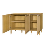 Armoire 3 portes Orre - Marron