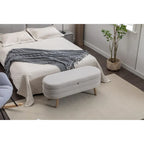 Banc à chaussures avec siège rembourré, pouf d'entrée en velours couleur citrouille