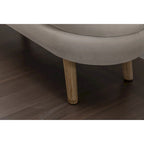 Banc à chaussures avec siège rembourré, pouf d'entrée en velours couleur citrouille