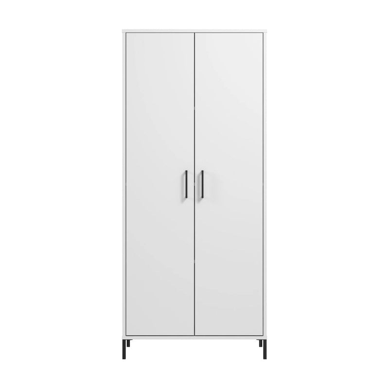 Meuble de rangement de salle de bain autoportant avec étagères
