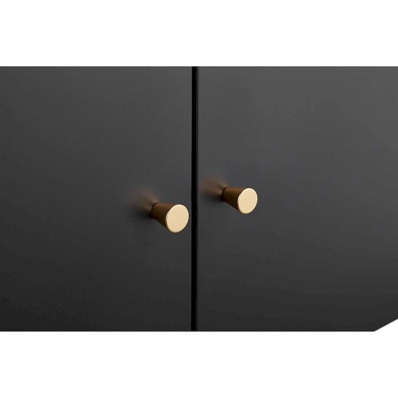 Buffet bas de salon 2 portes 1 tiroir, 120,1 cm (H) x 75,2 cm (L) x 44,2 cm (P)