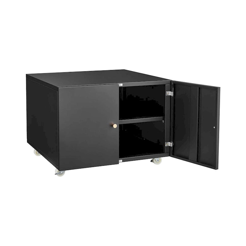 Buffet bas de salon 2 portes 1 tiroir, 120,1 cm (H) x 75,2 cm (L) x 44,2 cm (P)