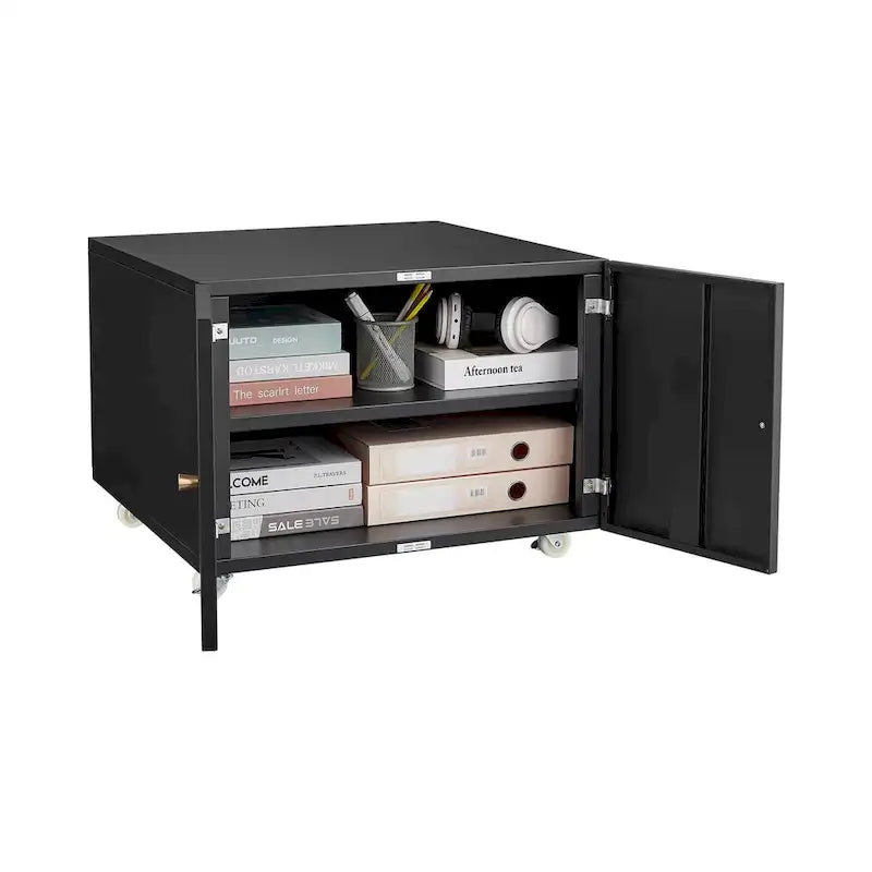 Buffet bas de salon 2 portes 1 tiroir, 120,1 cm (H) x 75,2 cm (L) x 44,2 cm (P)
