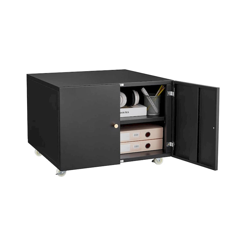 Buffet bas de salon 2 portes 1 tiroir, 120,1 cm (H) x 75,2 cm (L) x 44,2 cm (P)